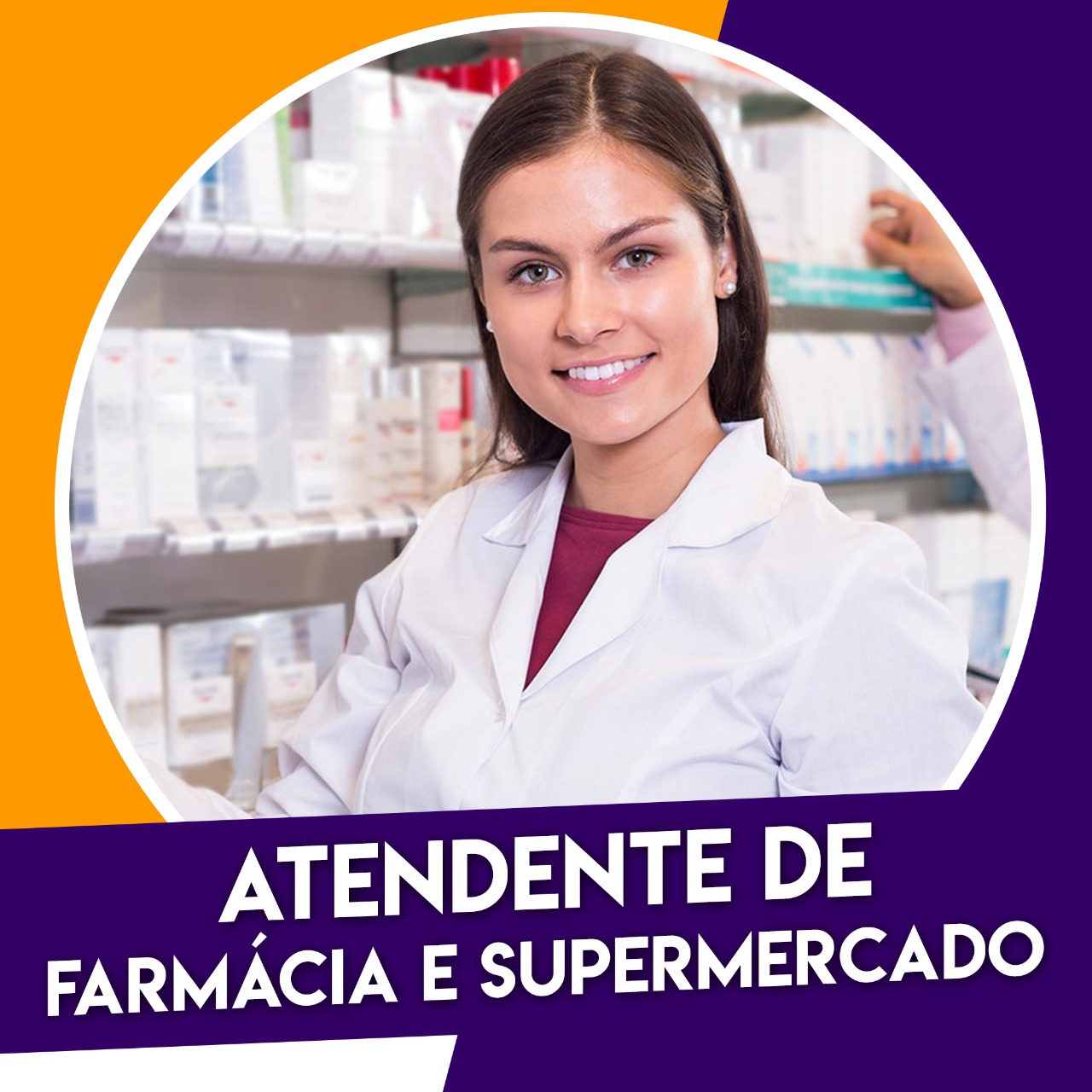 ATENDENTE DE FARMÁCIA E SUPERMERCADO